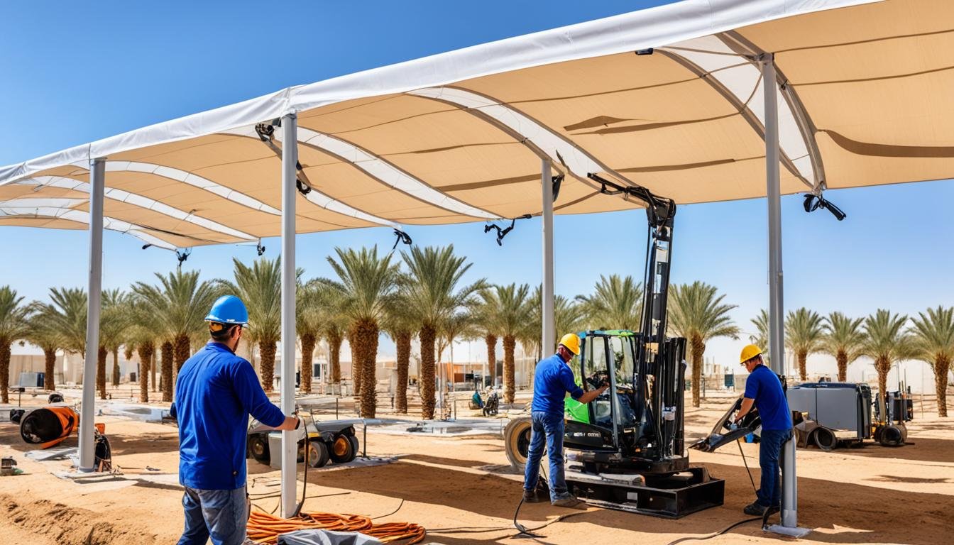 شركة حدادة مظلات وسواتر