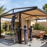 مظلات وسواتر حي المعيزليه الرياض بتصاميم حديثة وأفضل الخامات المعتمدة