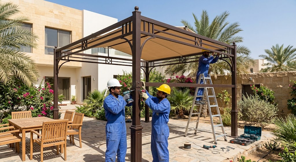 مظلات وسواتر حي الظباط الرياض بأحدث التصاميم وأجود أنواع الخامات المعتمدة