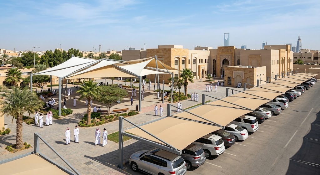 مظلات وسواتر حي الورود الرياض بأرقى التصاميم وأفضل الخامات المعتمدة