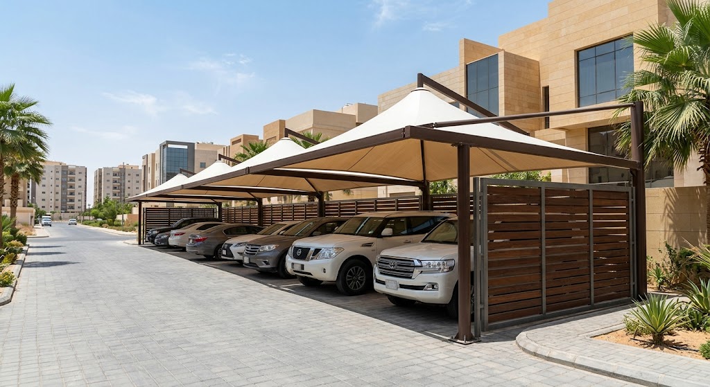 مظلات وسواتر حي التعاون الرياض بأجمل الأشكال وأمتن الخامات لضمان الظل والخصوصية
